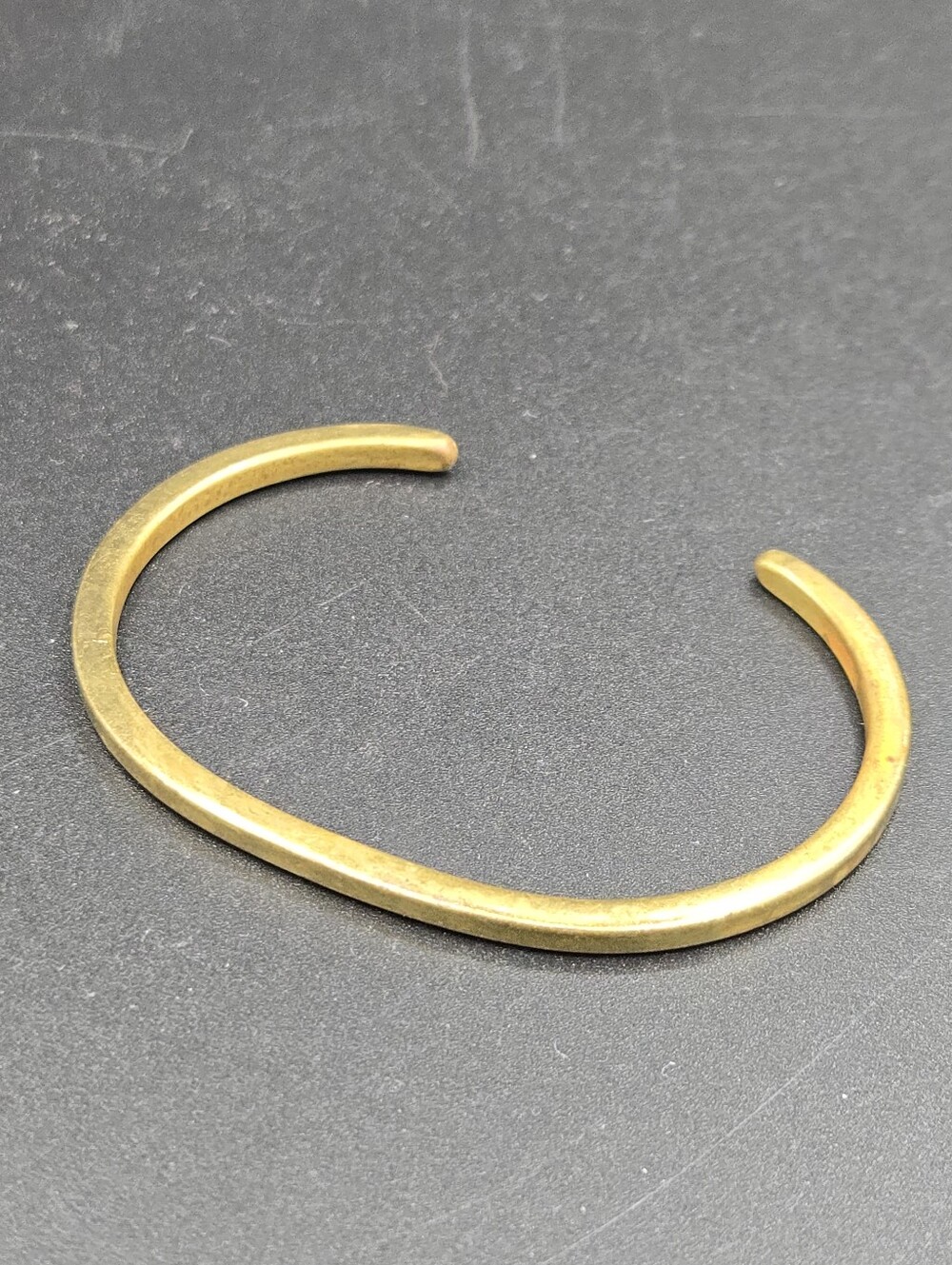 Vintage Thin Brass Bangle